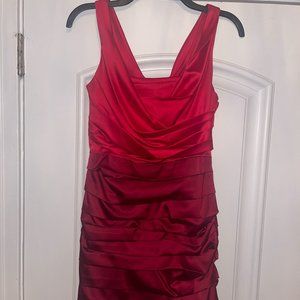 Red Express cocktail dress